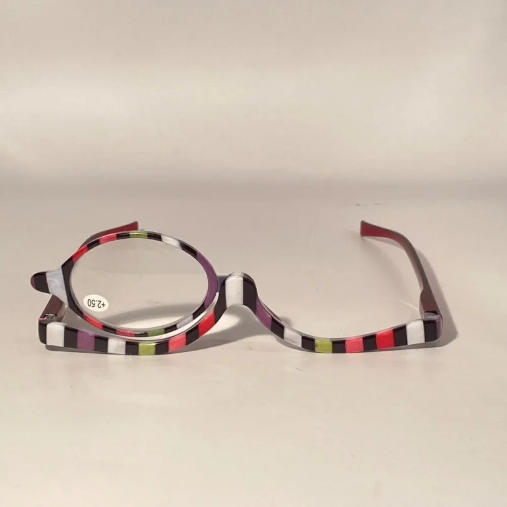 0990 Makeup Cosmetic 2.50 Flip Magnifying Glasses For Precision Application N…